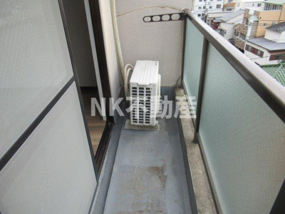 【バルコニー】 | ライラック小阪（河内小阪賃貸） | お洗濯にも便利なバルコニー付き