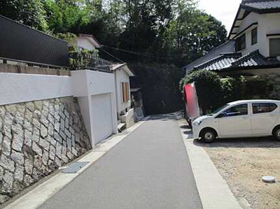 【前面道路含む現地写真】 | 広島市西区己斐東2丁目　新築一戸建て