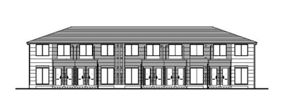 【外観】 | （仮称）城陽市寺田新築アパート | 完成予想図