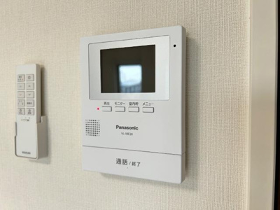 【内装】 | （仮称）城陽市寺田新築アパート | カメラ付インターホン（イメージ）