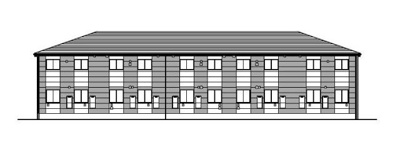【外観】 | （仮称）城陽市寺田新築アパート | 完成予想図