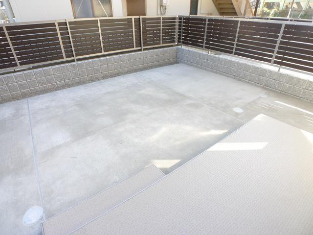 マルモガーデンハウスのバルコニー