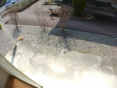 【バルコニー】 | シャルマンヌクイＢ | 暖かな日差しのふりそそぐバルコニー