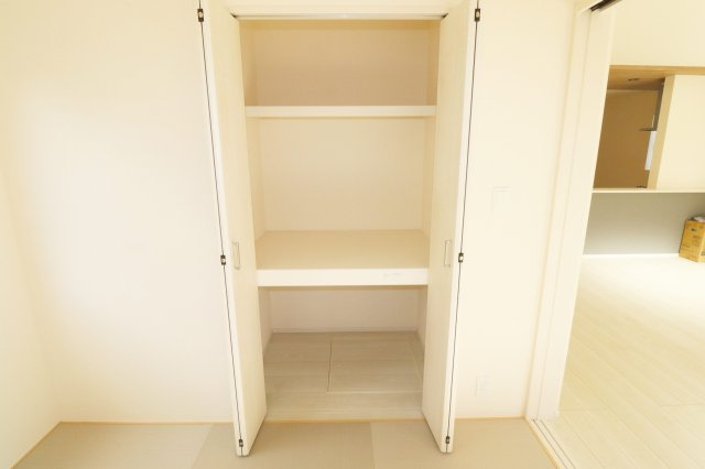 郡山市静町4期　　　　2号棟　　大成小学校、郡山第７中学区の収納