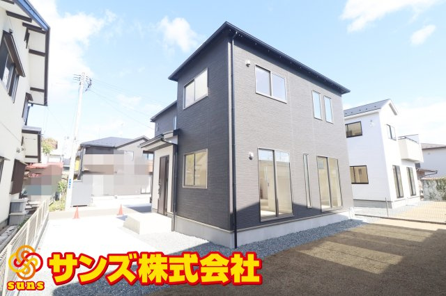 郡山市静町4期　　　　2号棟　　大成小学校、郡山第７中学区の外観|南西側から見た外観