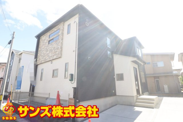 郡山市静町4期　　　　2号棟　　大成小学校、郡山第７中学区の外観|北西側から見た外観