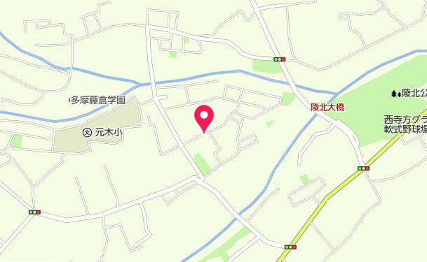 『八王子市土地』八王子市下恩方町588-6【仲介手数料無料】の地図