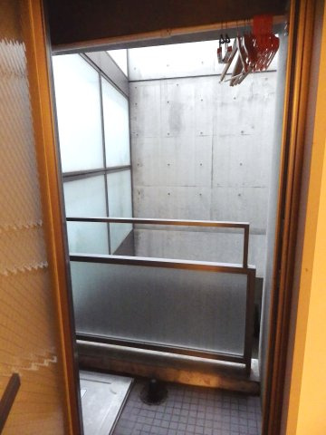 本郷ウッドフィールドのバルコニー