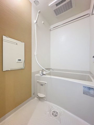 【浴室】 | MELDIA大宮B | ★物干し竿付きでお洗濯物を干すこともできます★