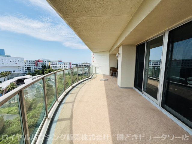 南東側バルコニー