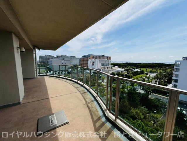 南東側バルコニー