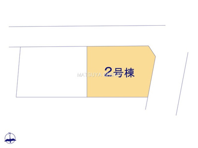 【区画図】 | リーブルガーデン岡崎254中町　2号棟