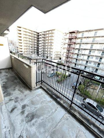 リバーサイドニッシン城東ハイツのバルコニー