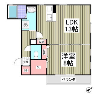 【間取り】 | シャーメゾン渚