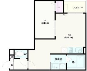 Jack urasatoⅠの間取り