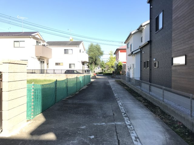 鴻巣市筑波2丁目の売地のその他|地役権設定予定の売主の私有地