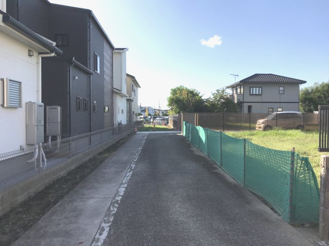 鴻巣市筑波2丁目の売地のその他|地役権設定予定の売主の私有地