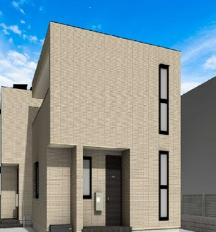 （仮称）富士見台1丁目メゾン　東棟のエントランス