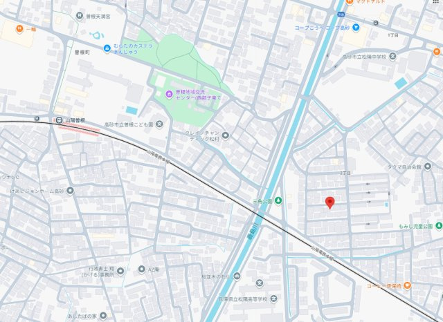 高砂市伊保崎２丁目　土地の地図