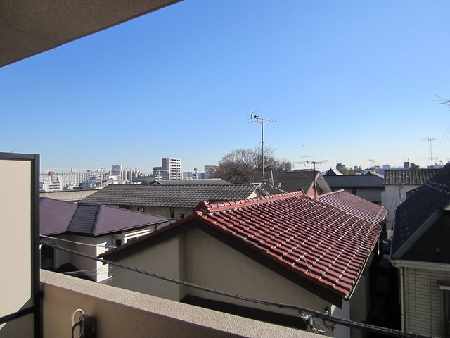 プレール・ドゥーク東京ＮＯＲＴＨⅡの展望|遮る建物がなく開放的な景色！