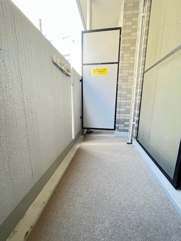 エスリード三宮第２のバルコニー