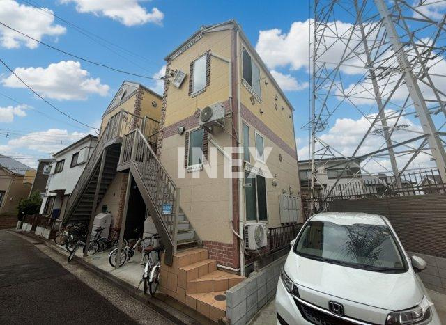 横浜市保土ケ谷区釜台町のアパートの外観