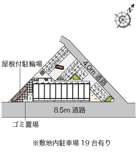 【区画図】 | クレイノオケイルSecond | 画像4