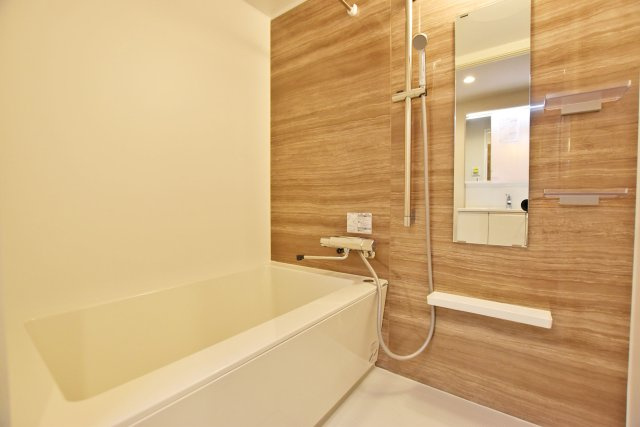 香枦園スカイハイツの浴室|浴室リフォーム済みです。 一日の疲れを癒す心地よいバスタイムを実現します！