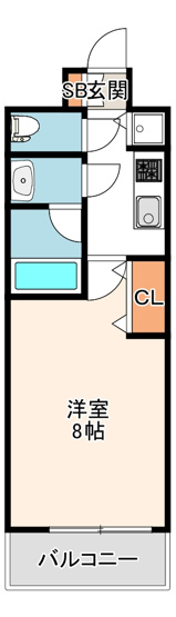 【間取り】 | ONE ROOF FLAT TENJINBASHI