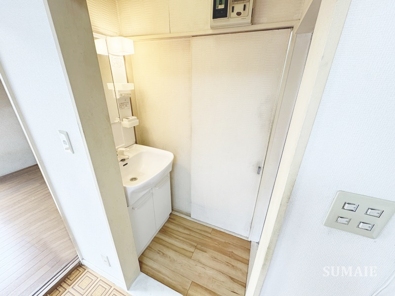 志茂戸建の洗面所|洗面所です