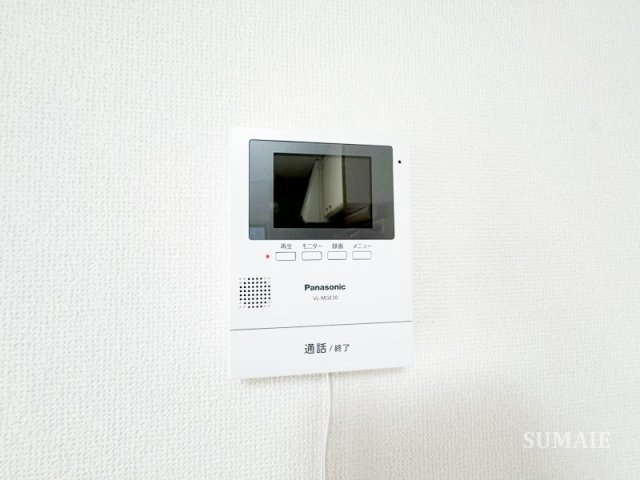 志茂戸建のセキュリティ|モニター付きインターホンです