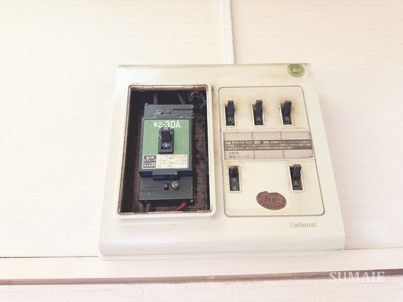志茂戸建の設備|ブレーカーです