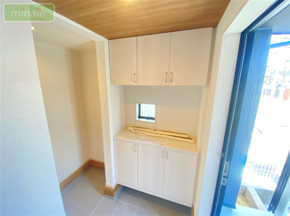 【収納】 | 小学校徒歩5分　SIC　ZEH水準の長期優良住宅　市川市南大野2　全2棟　2号棟 | 靴がたくさん収納出来る、下足箱♪