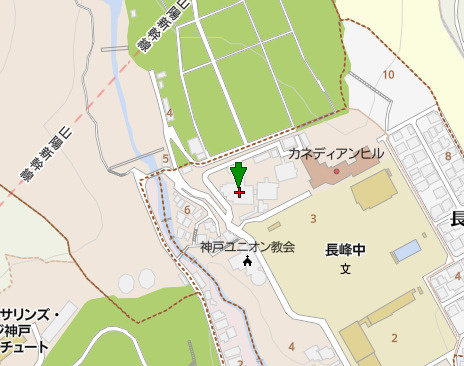 グランドメゾン六甲カネディアンヒルの地図