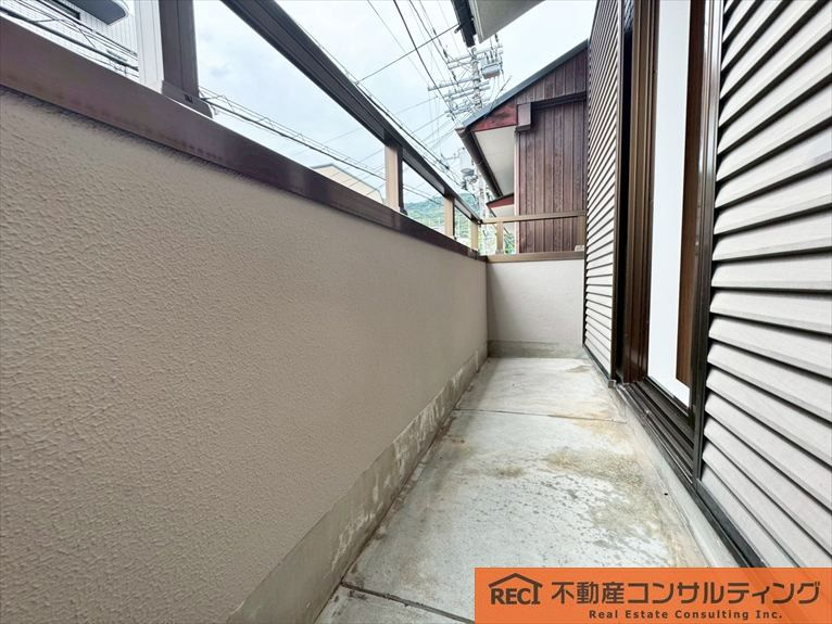 神戸市灘区天城通3丁目　中古戸建のバルコニー
