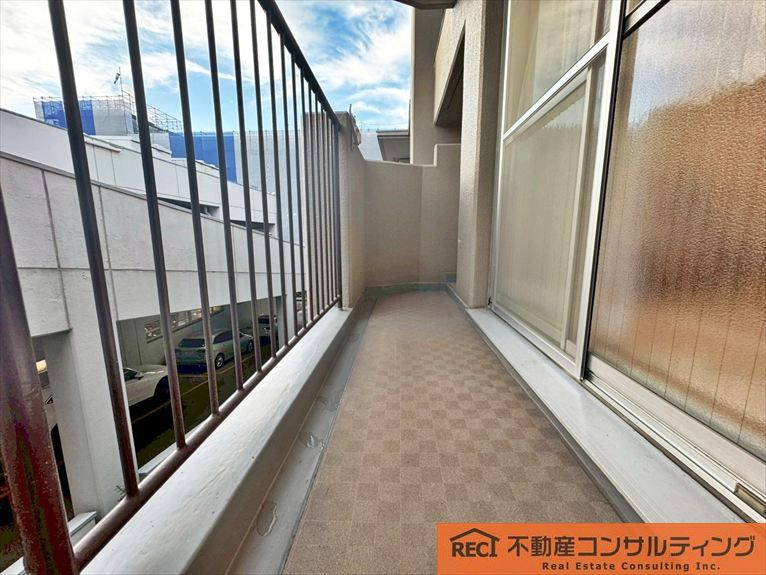 甲南メゾン本山のバルコニー