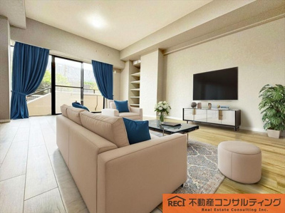 【居間・リビング】 | ジークレフ高羽一番館 | 食洗機や浴室乾燥機など設備も充実