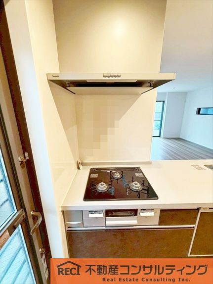 神戸市灘区楠丘町5丁目　新築戸建　B号地のキッチン