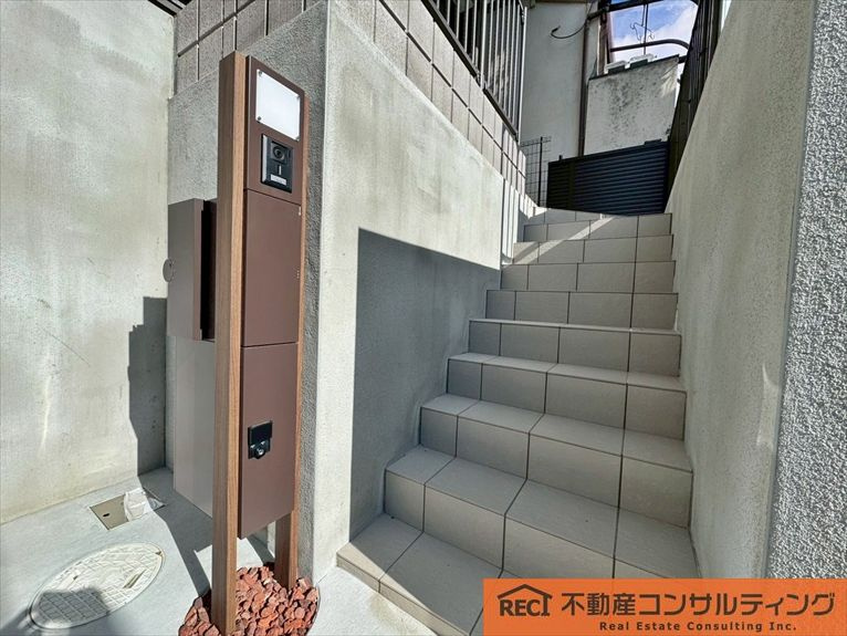 神戸市灘区楠丘町5丁目　新築戸建　B号地の防犯設備