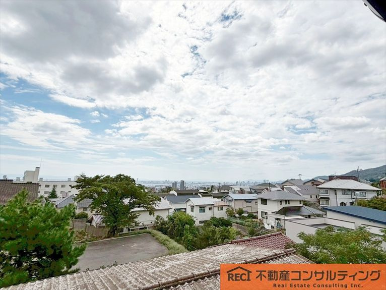神戸市東灘区鴨子ヶ原3丁目　新築戸建の展望|南向きバルコニー