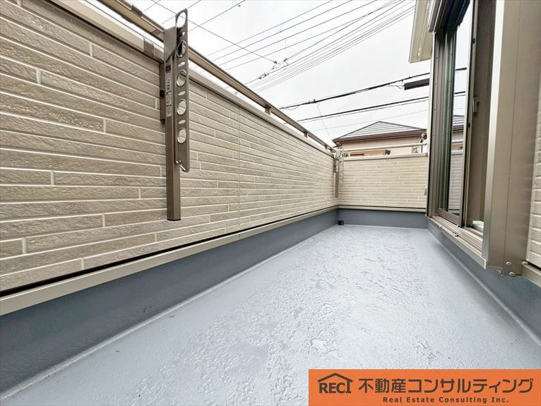 神戸市東灘区深江南町4丁目　新築戸建のバルコニー