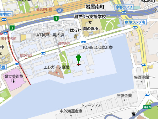 摩耶シーサイドプレイスイースト3番館の地図