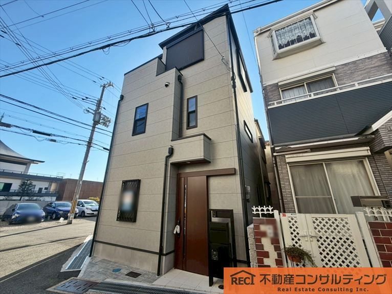 神戸市灘区大石北町　新築戸建の外観