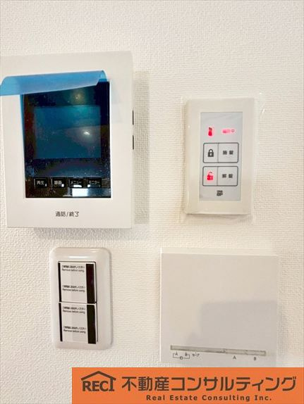 神戸市灘区大石北町　新築戸建の防犯設備