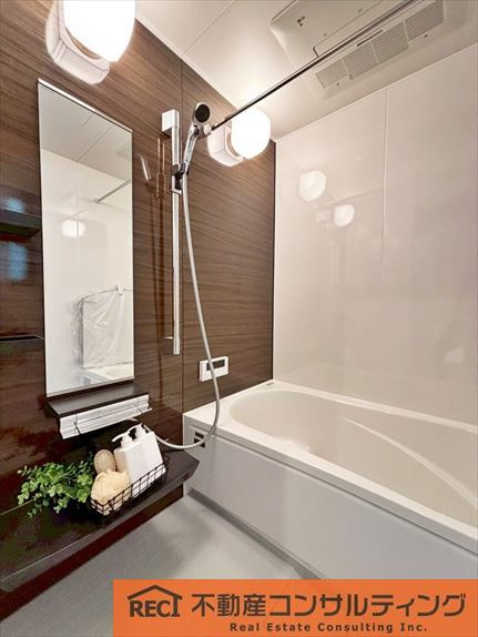 神戸市灘区大石北町　新築戸建の浴室|西郷小学校徒歩6分でお子様の通学も安心！