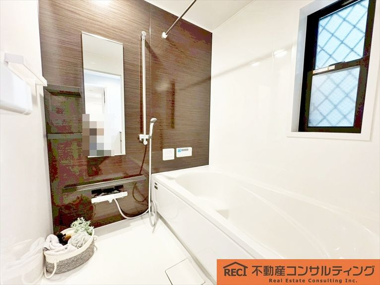 神戸市灘区灘南通1丁目　新築戸建の浴室