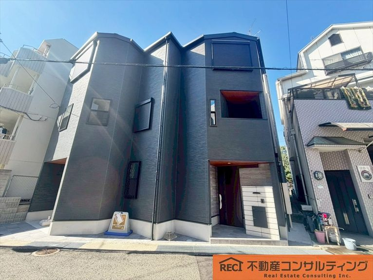 神戸市灘区灘南通1丁目　新築戸建の外観|阪神大石駅徒歩4分