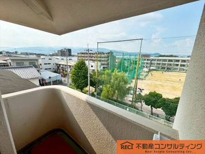 【バルコニー】 | ローズハイツ西宮宮前町1号棟