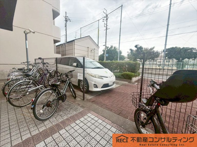 【駐輪場】 | ローズハイツ西宮宮前町1号棟