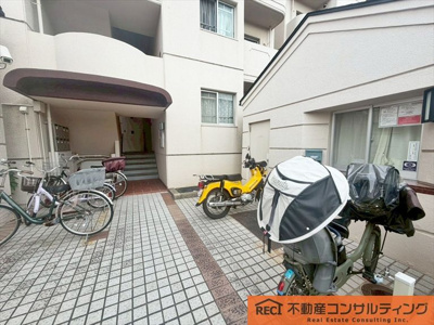 【駐輪場】 | ローズハイツ西宮宮前町1号棟